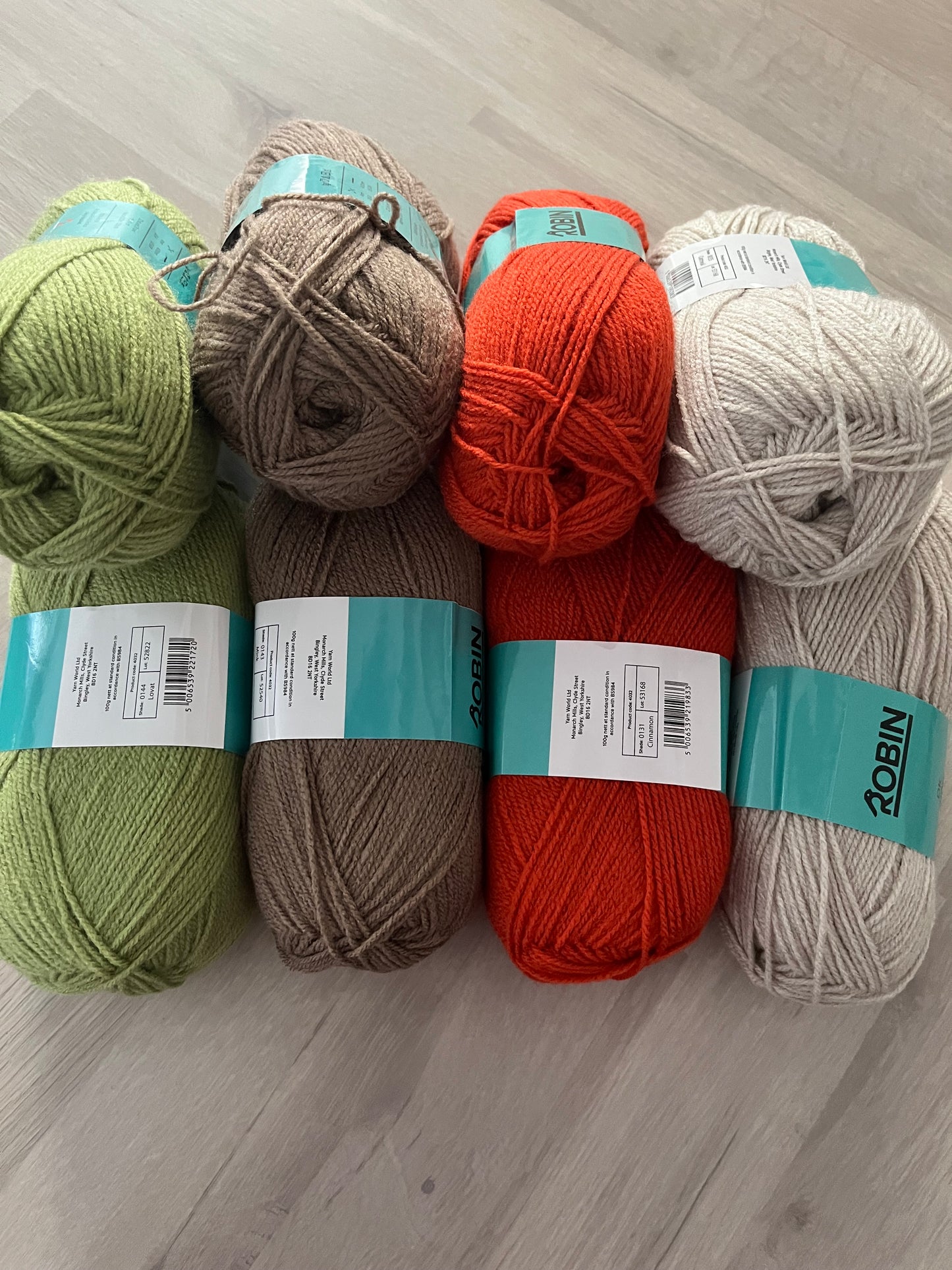 Autum Colour Bundle Double Knit