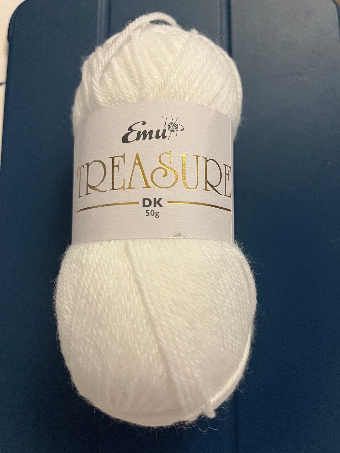 Emu Treasures DK Yarn 50g Balls