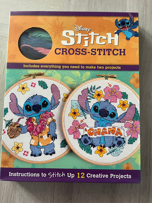 Disney Stitch Cross Stitch kit.