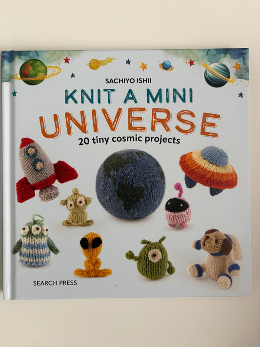 Knit a mini universe book