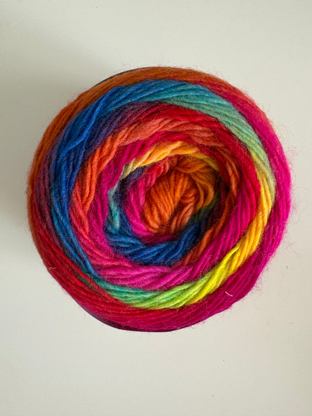 Yarn art Lana Fresco Yarn Cake