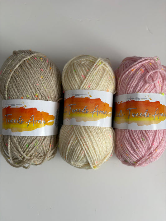 Cygnet Multi Tweeds  Aran