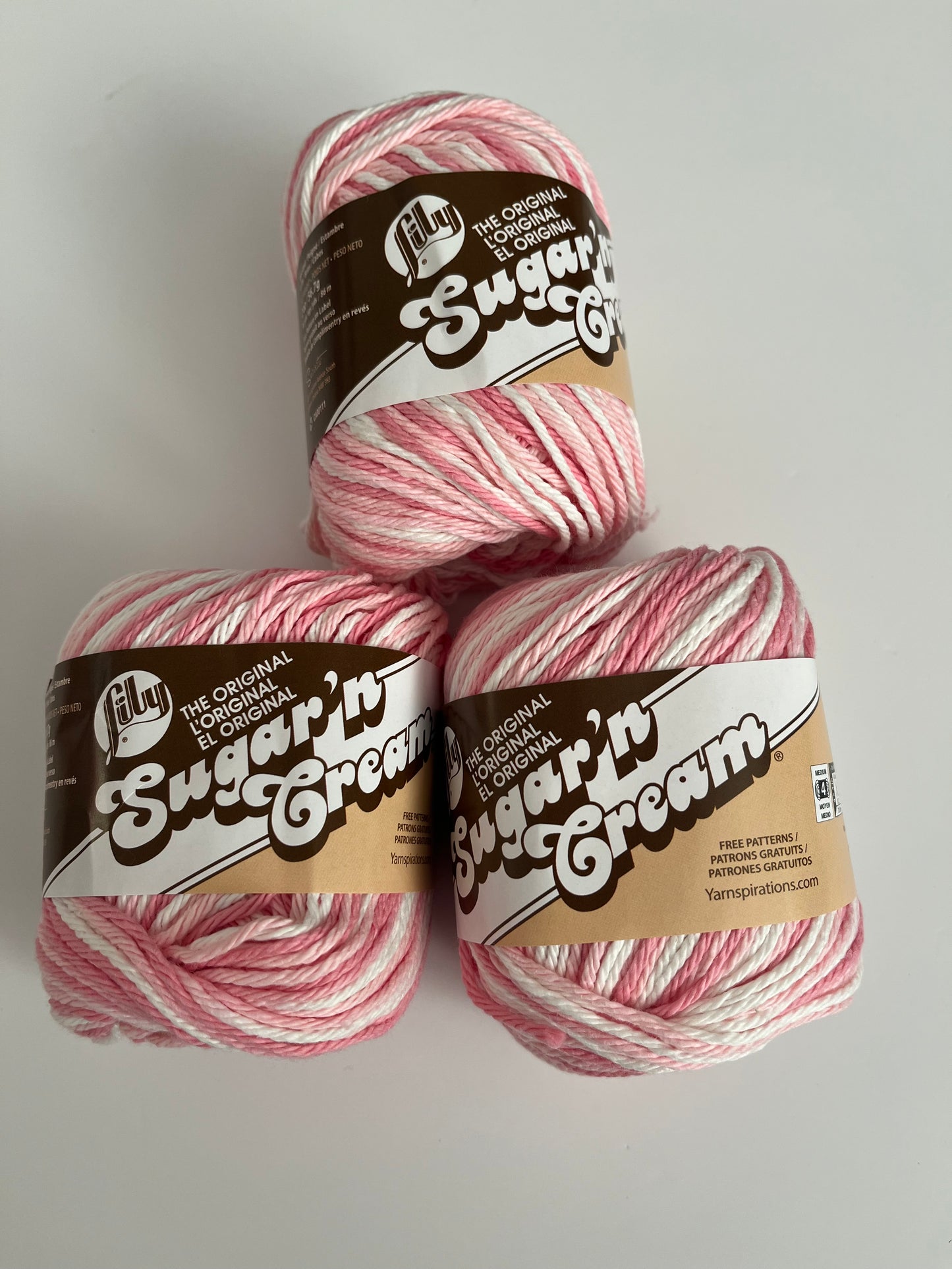 Sugar n Cream cotton yarn
