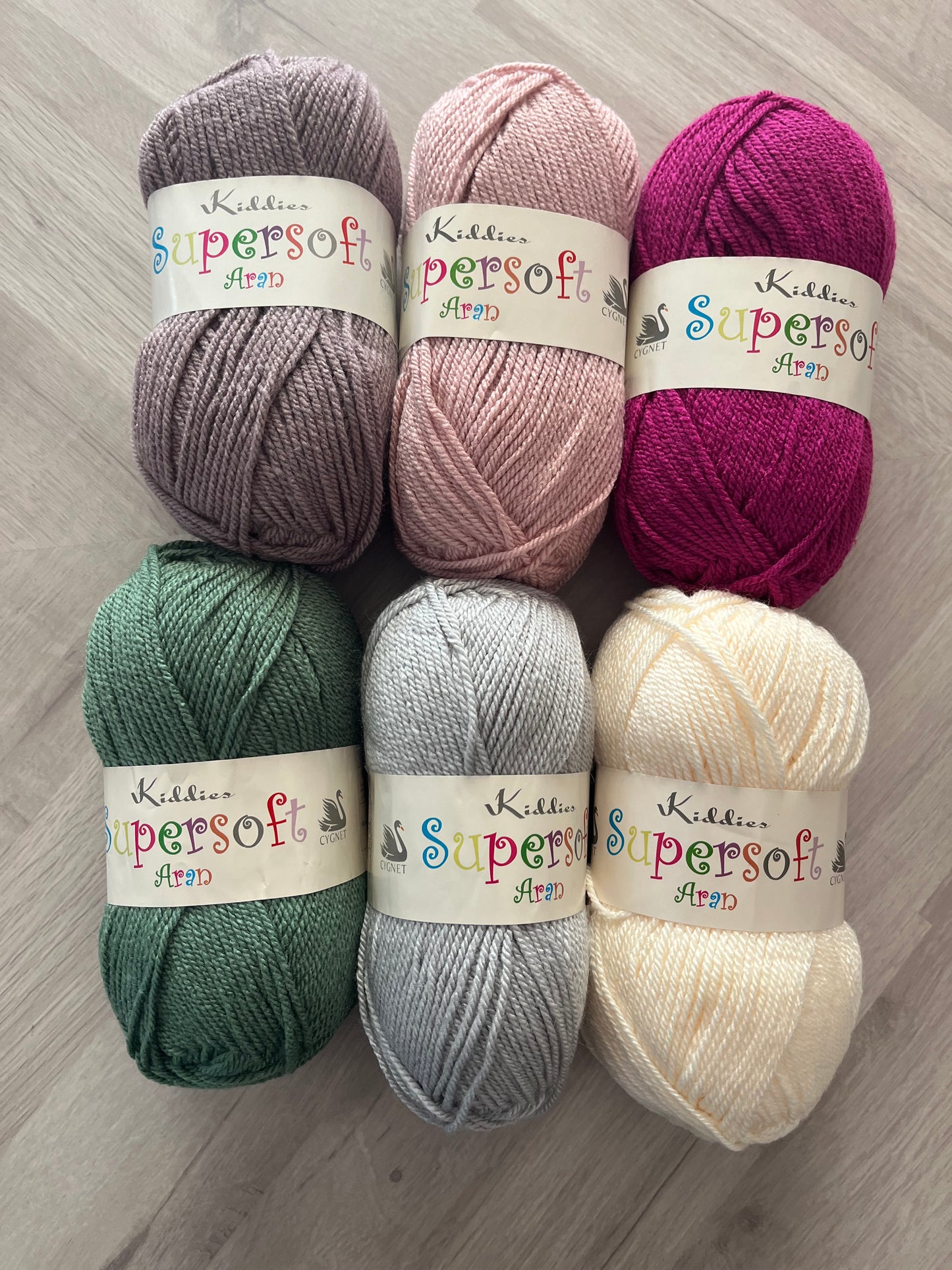 Cygnet kiddies super soft Aran