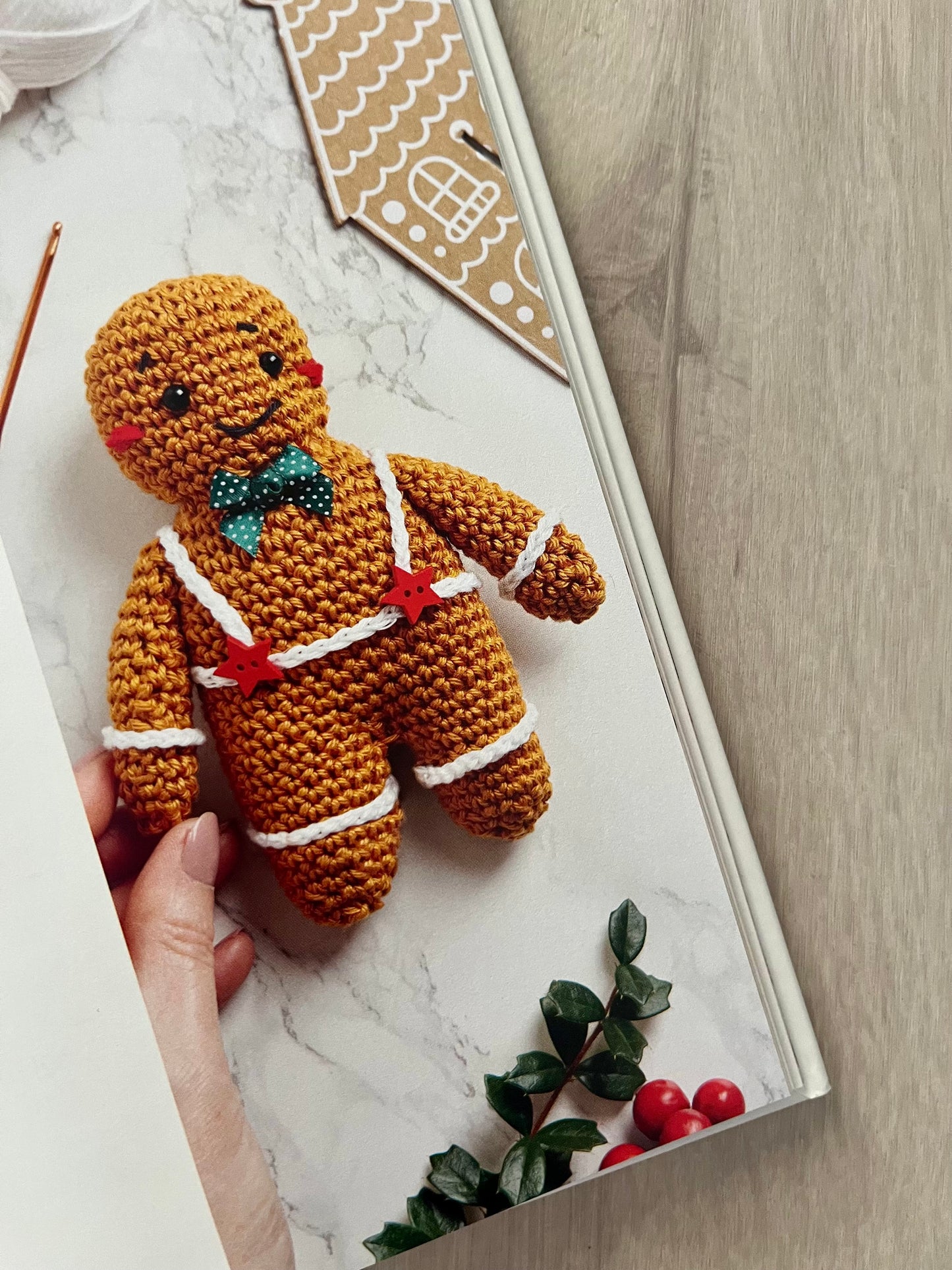 20 to make Christmas Crochet Book