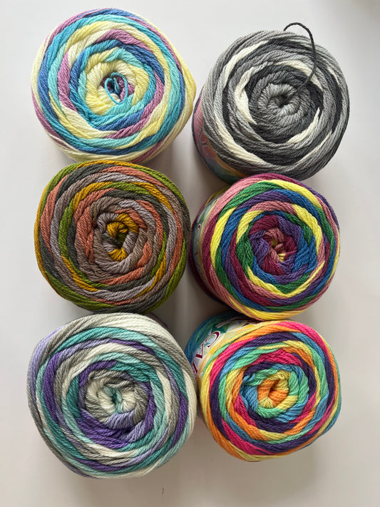 Knitco Carnival Aran Yarn Cake