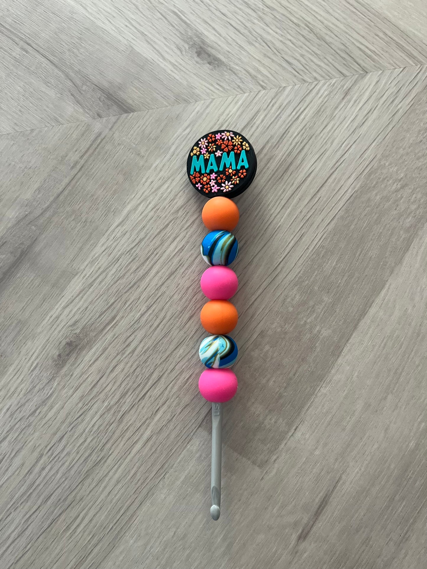 4mm Beaded Crochet Hooks In Various Designs