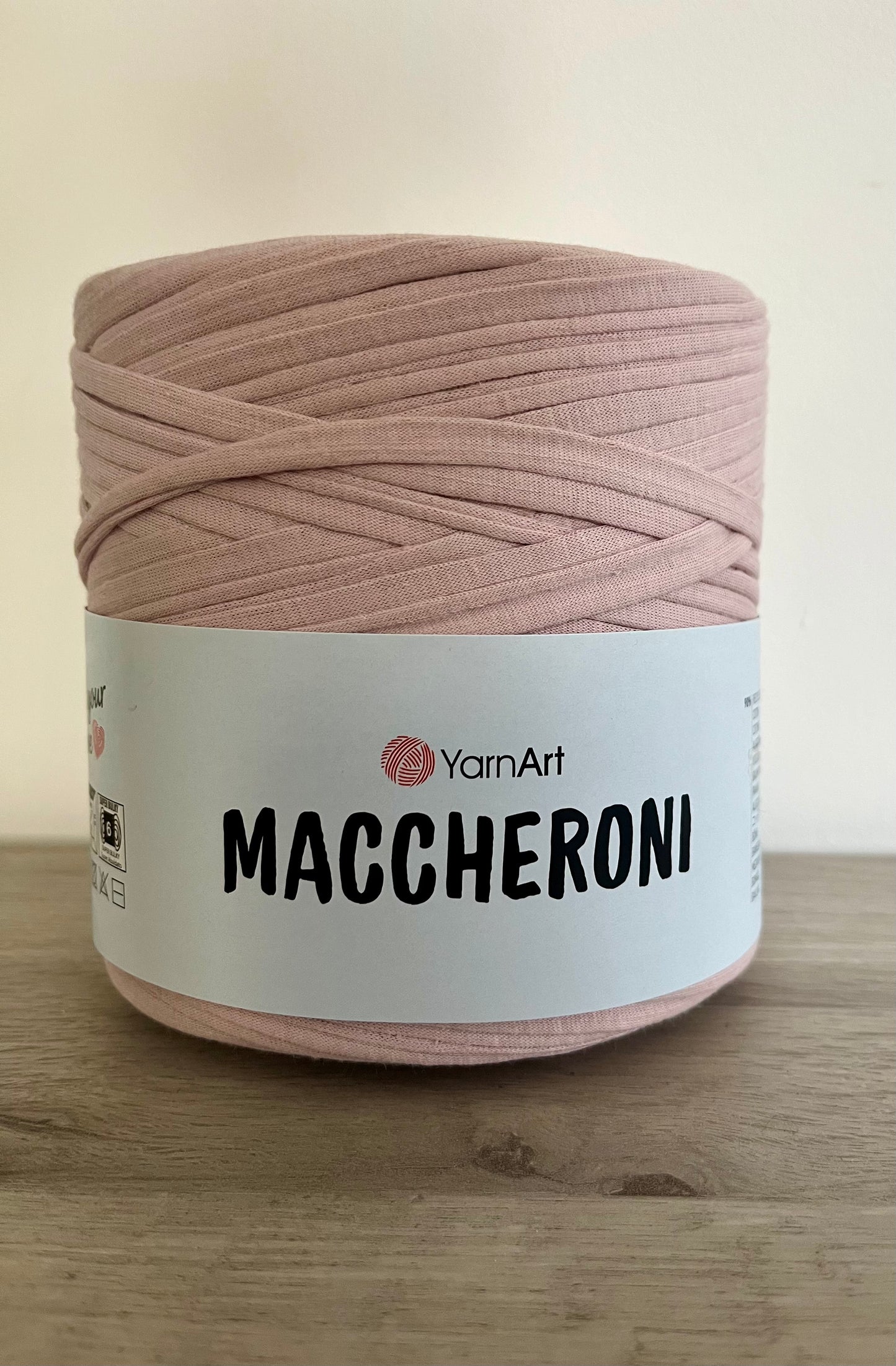 T-shirt yarn Maccheroni by Yarnart