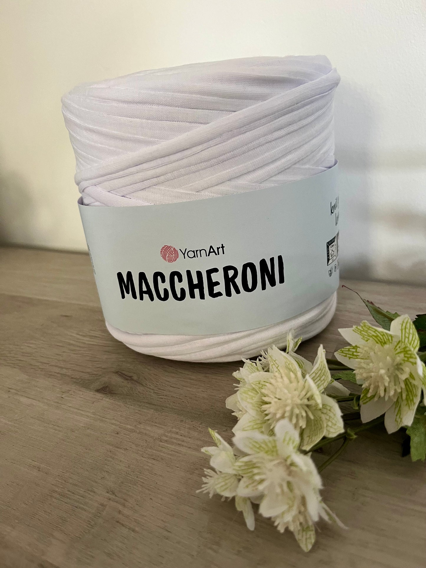 T-shirt yarn Maccheroni by Yarnart